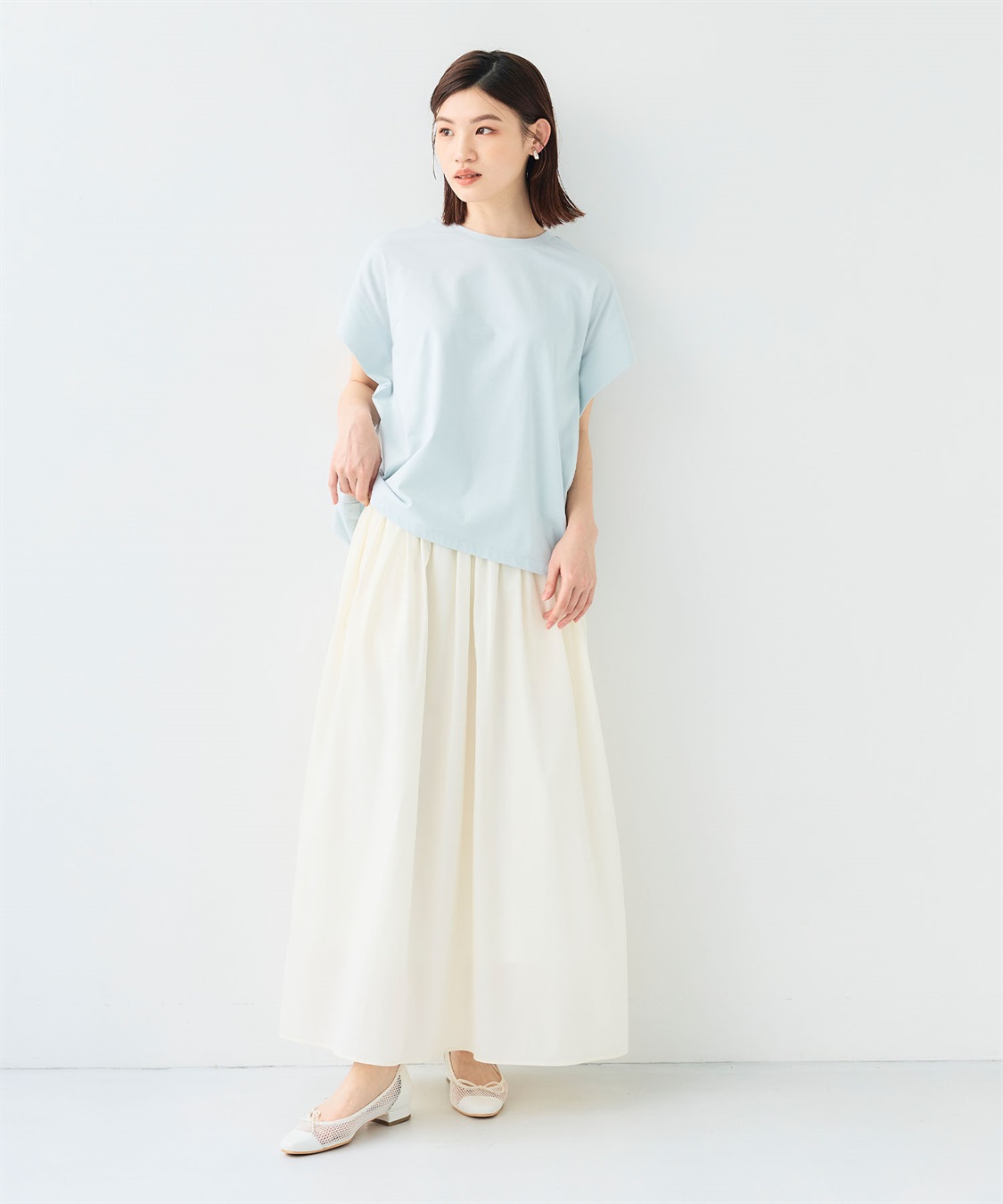 CROSS FUNCTION 《汗染み防止》正解 ゆるシルエットフレンチプルオーバー_sub_22