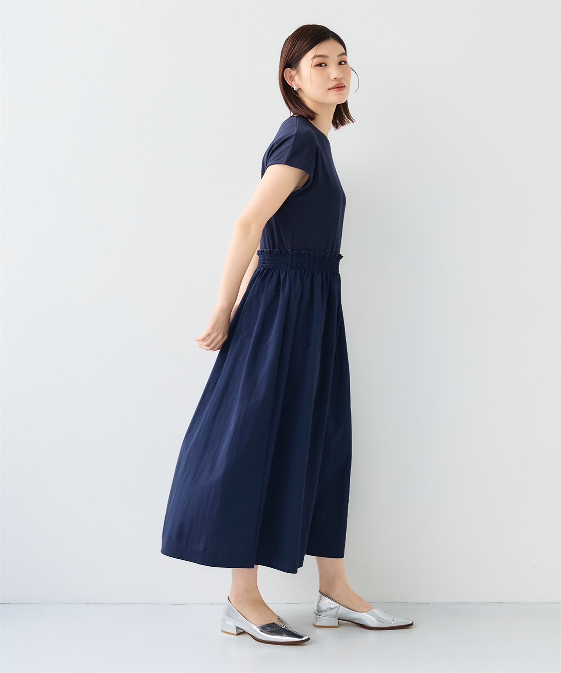 CROSS FUNCTION 《汗染み防止》エブ楽 ドッキングワンピース_sub_8