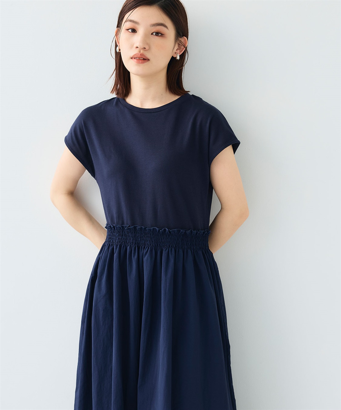 CROSS FUNCTION 《汗染み防止》エブ楽 ドッキングワンピース_sub_13