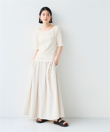 CROSS FUNCTION 《UVカット》エブ楽 前後2wayテレコ５分袖Tシャツ_subthumb_10