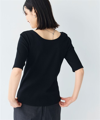 CROSS FUNCTION 《UVカット》エブ楽 前後2wayテレコ５分袖Tシャツ_subthumb_14