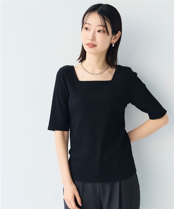 CROSS FUNCTION 《UVカット》エブ楽 前後2wayテレコ５分袖Tシャツ_subthumb_16