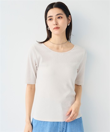 CROSS FUNCTION 《UVカット》エブ楽 前後2wayテレコ５分袖Tシャツ_subthumb_19