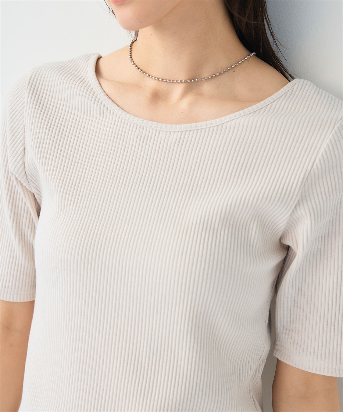 CROSS FUNCTION 《UVカット》エブ楽 前後2wayテレコ５分袖Tシャツ_sub_26