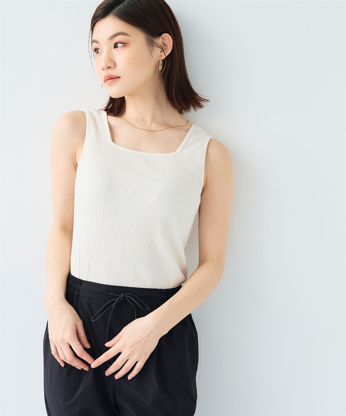 CROSS FUNCTION 《UVカット》エブ楽 前後2wayテレコタンクトップ_sub_12