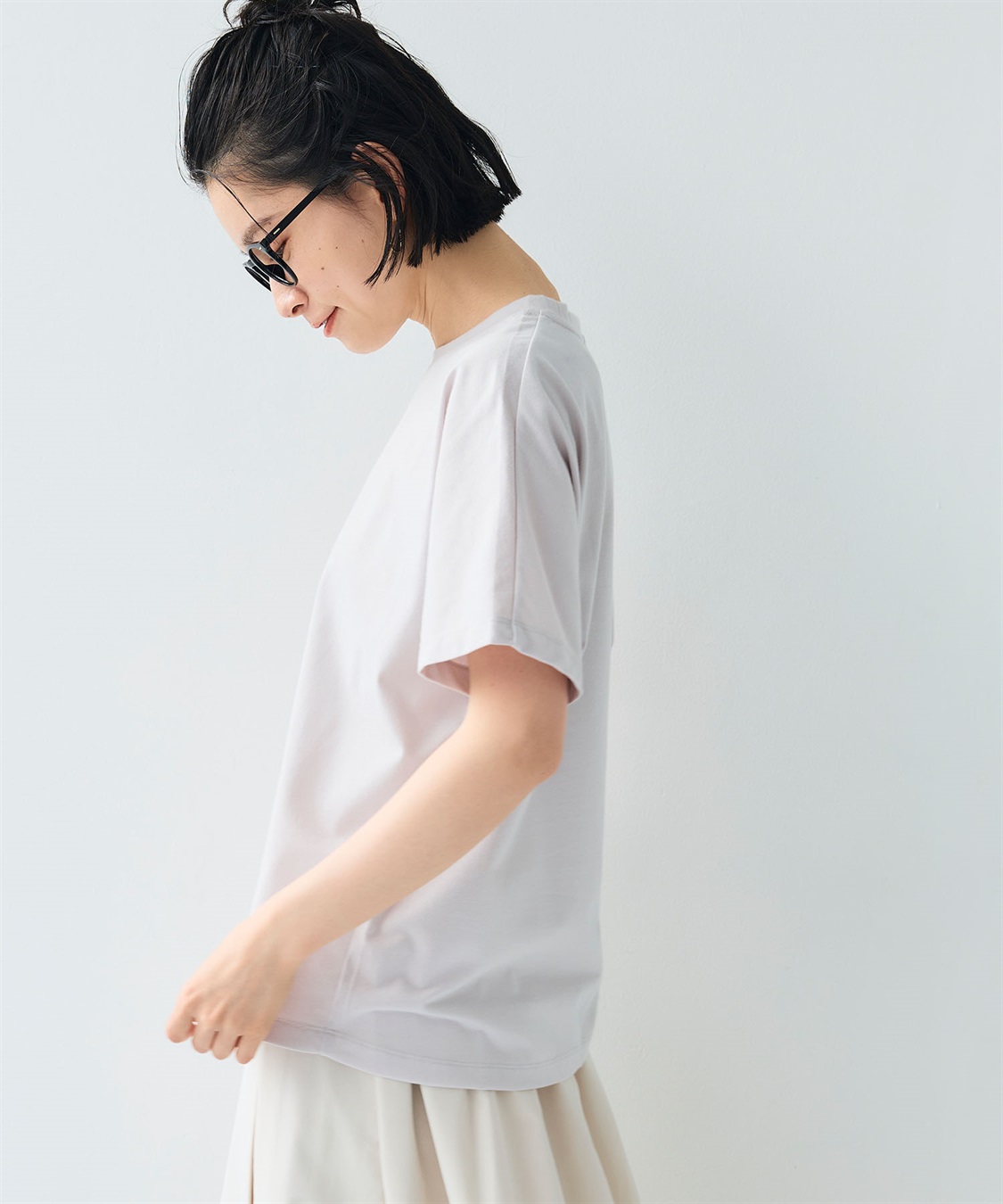 CROSS FUNCTION 《汗染み防止》正解ドルマンクルーネックTシャツ_sub_3