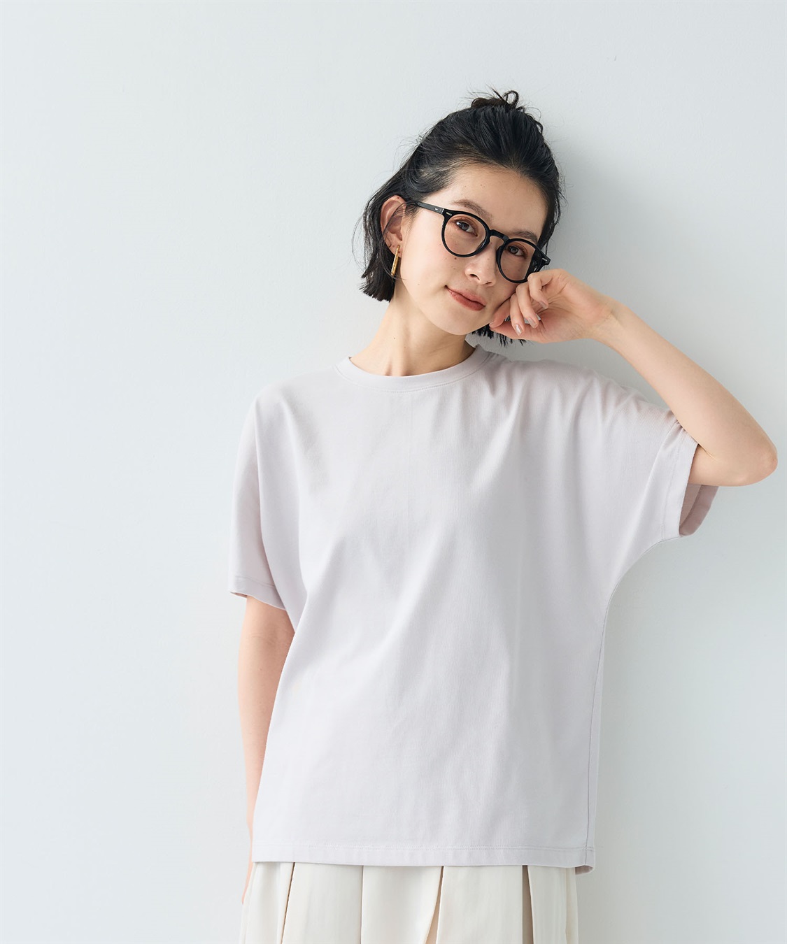 CROSS FUNCTION 《汗染み防止》正解ドルマンクルーネックTシャツ_sub_9