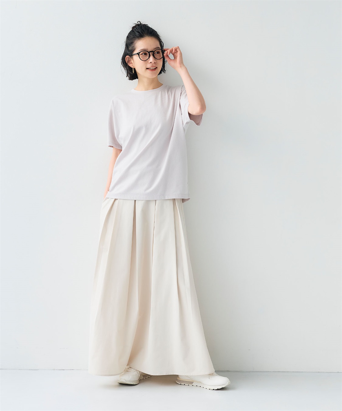 CROSS FUNCTION 《汗染み防止》正解ドルマンクルーネックTシャツ_sub_10