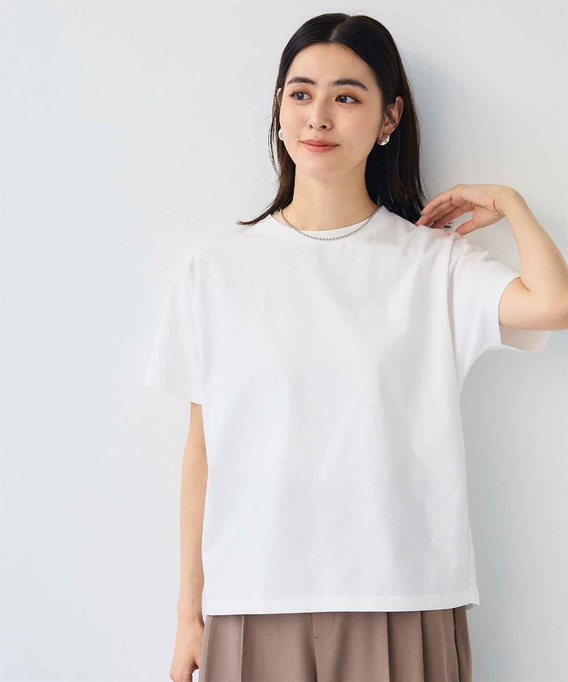 CROSS FUNCTION 《汗染み防止》正解ドルマンクルーネックTシャツ_sub_13