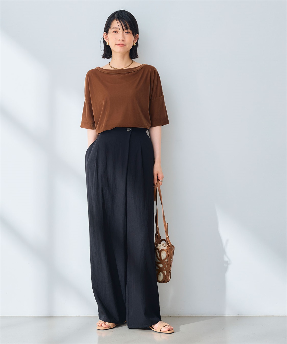 CROSS FUNCTION 《高通気性》エブ楽 セミシアースキンベロアTシャツ_sub_16