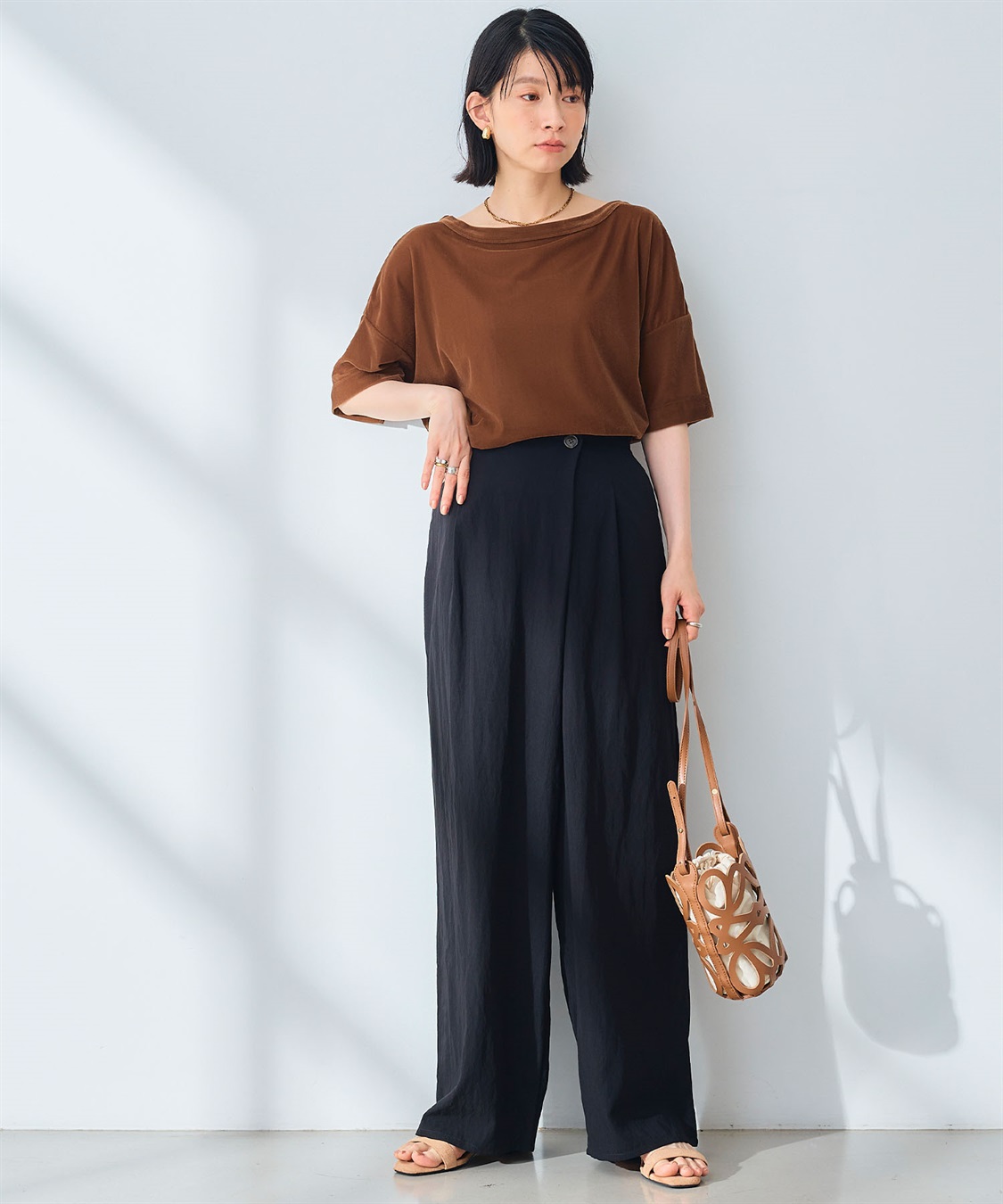 CROSS FUNCTION 《高通気性》エブ楽 セミシアースキンベロアTシャツ_sub_17