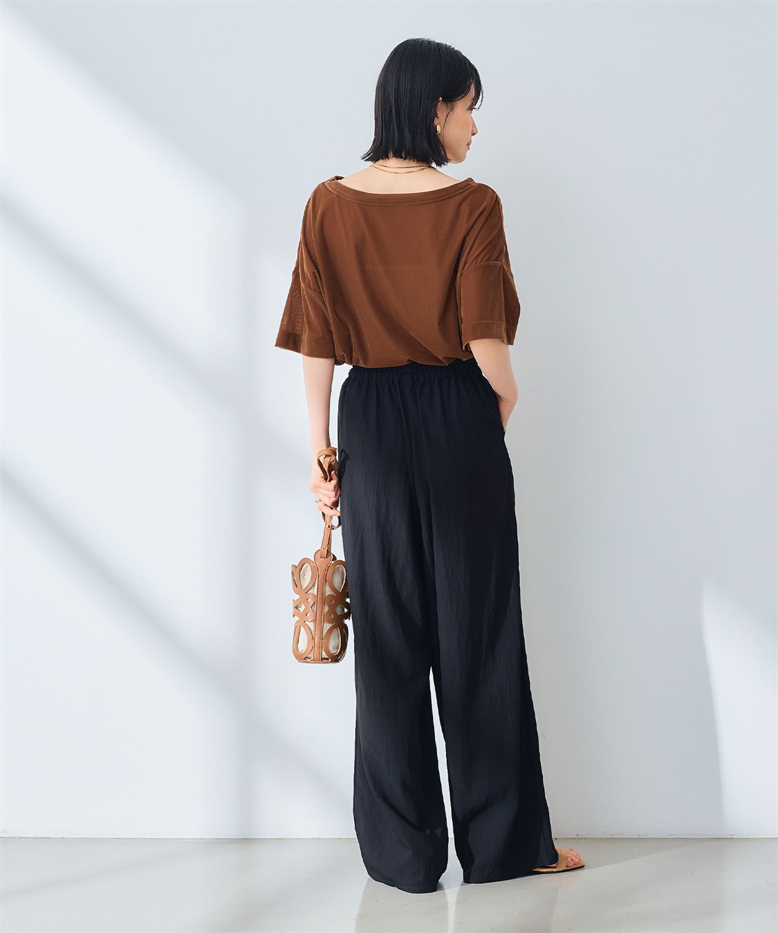 CROSS FUNCTION 《高通気性》エブ楽 セミシアースキンベロアTシャツ_sub_18