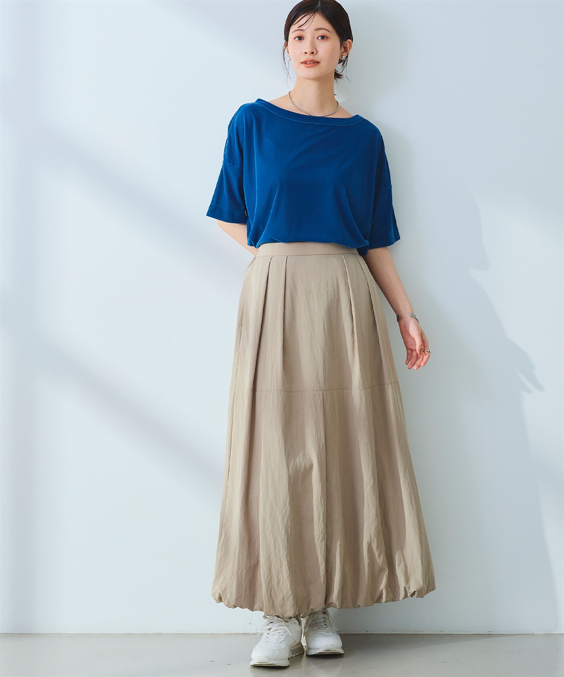 CROSS FUNCTION 《高通気性》エブ楽 セミシアースキンベロアTシャツ_sub_23