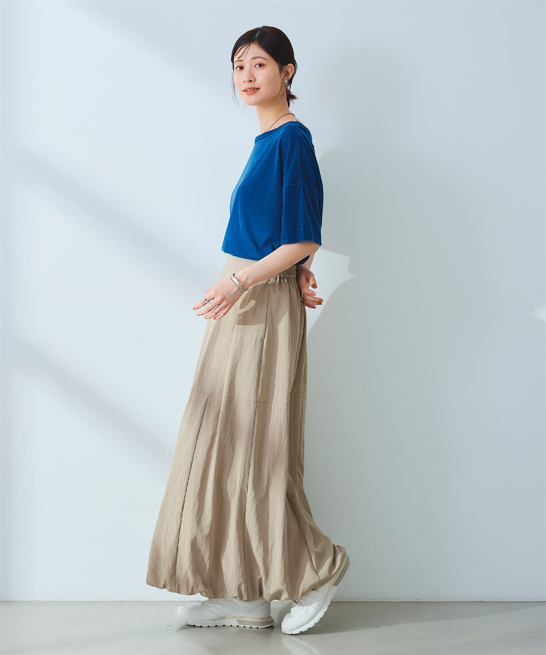 CROSS FUNCTION 《高通気性》エブ楽 セミシアースキンベロアTシャツ_sub_24