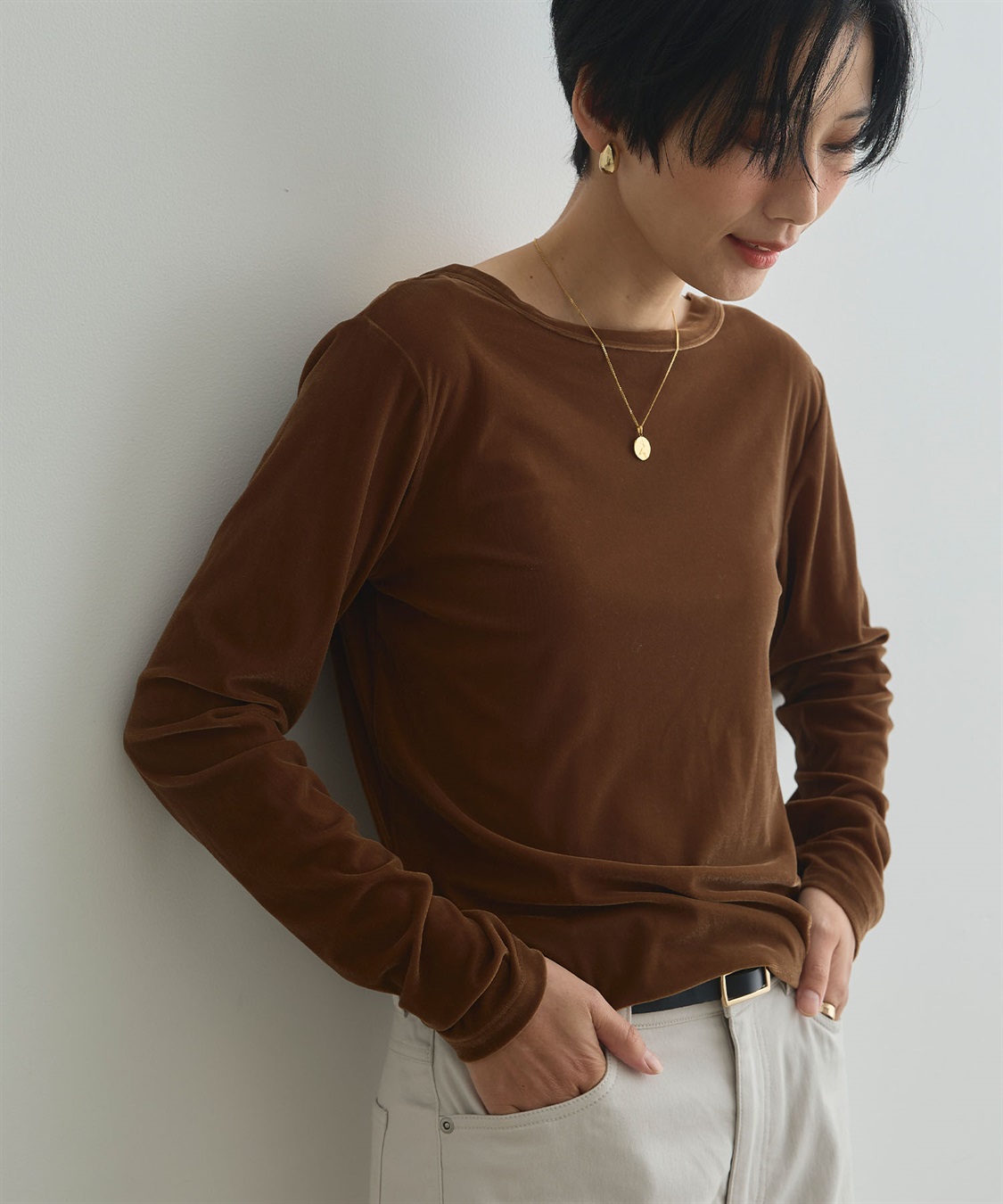 CROSS FUNCTION 《高通気性》エブ楽 2wayスキンベロアトップス_sub_4