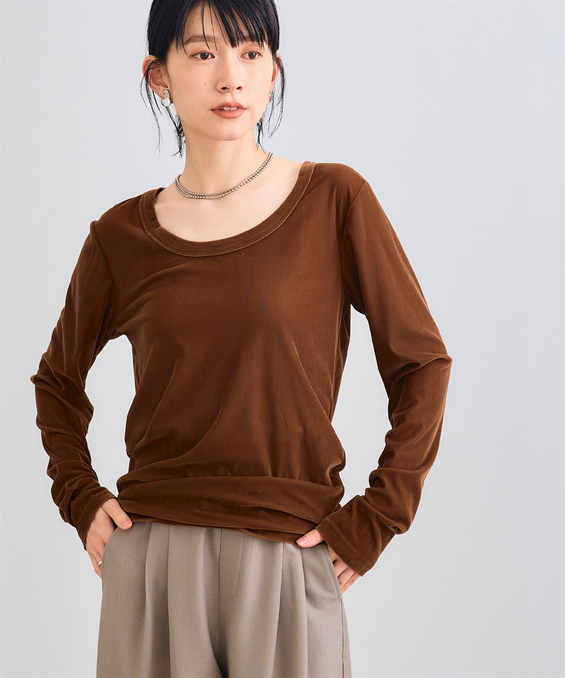 CROSS FUNCTION 《高通気性》エブ楽 2wayスキンベロアトップス_sub_5