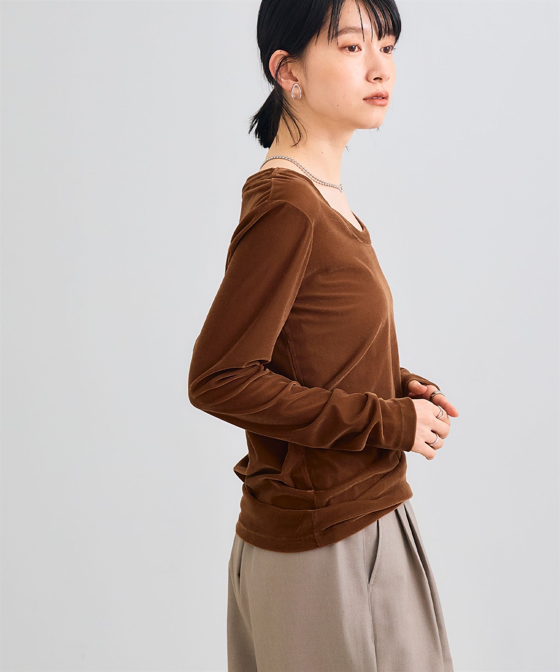 CROSS FUNCTION 《高通気性》エブ楽 2wayスキンベロアトップス_sub_6