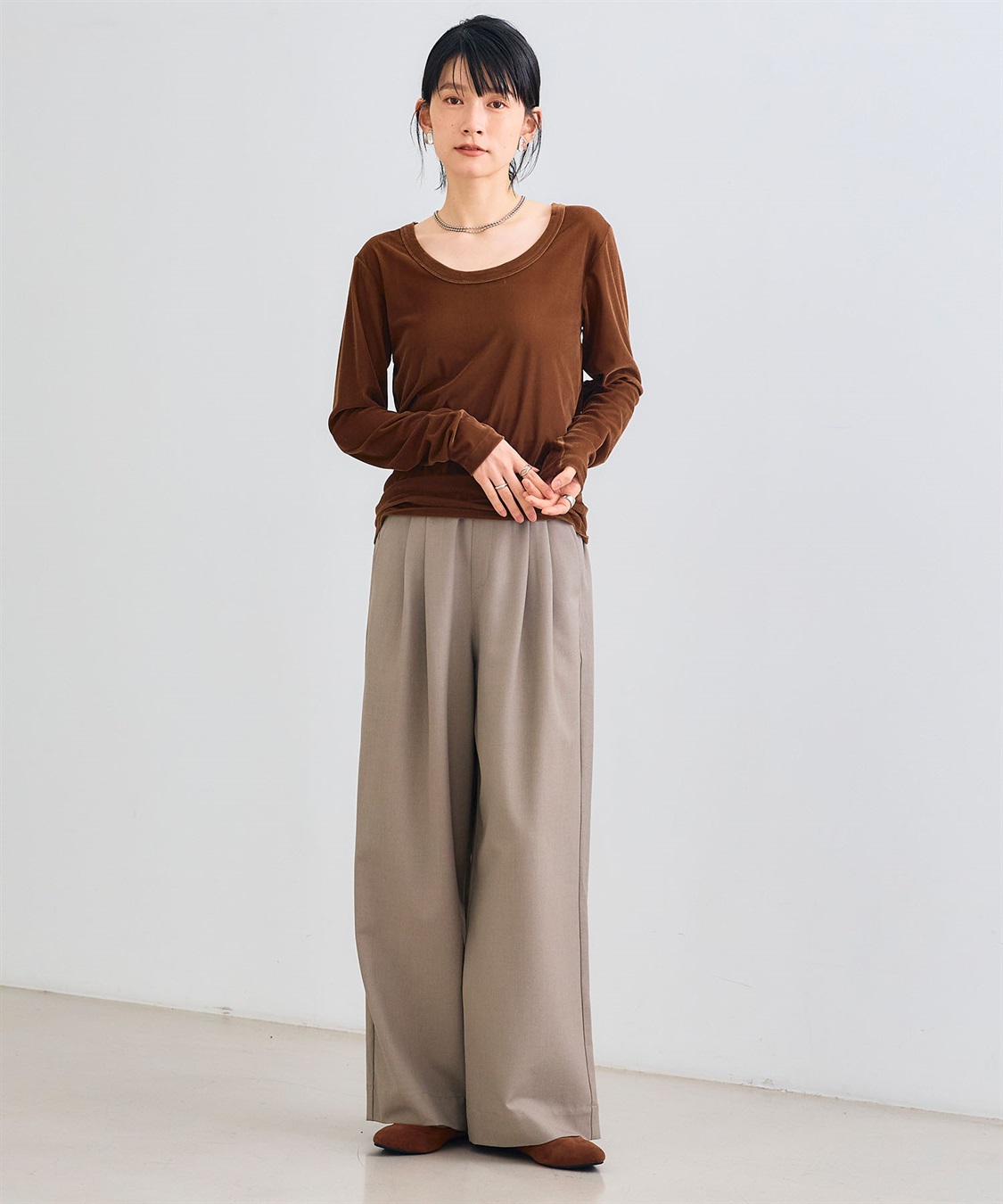 CROSS FUNCTION 《高通気性》エブ楽 2wayスキンベロアトップス_sub_8