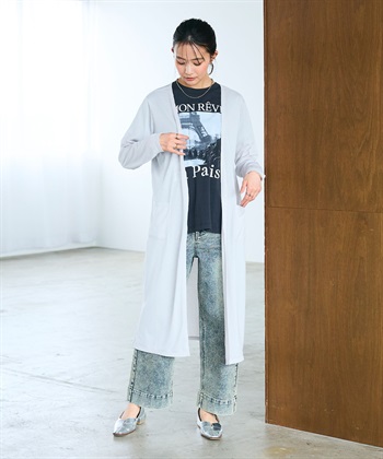 CROSS FUNCTION 《洗える》エブ楽 シアーVロングカーディガン_subthumb_23