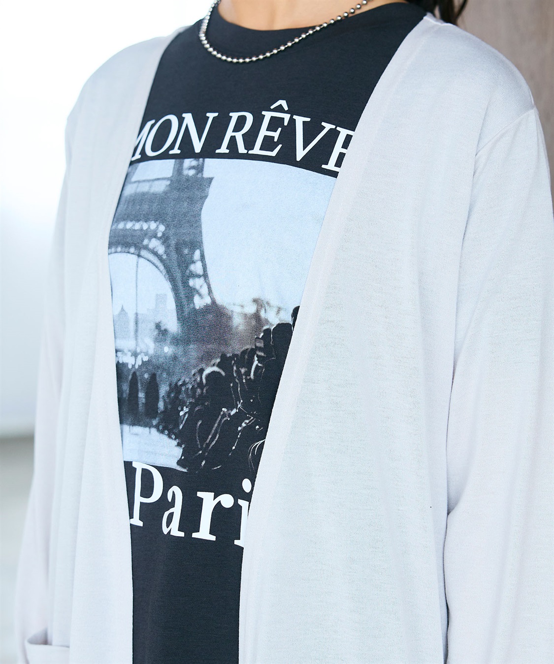 CROSS FUNCTION 《洗える》エブ楽 シアーVロングカーディガン_sub_26