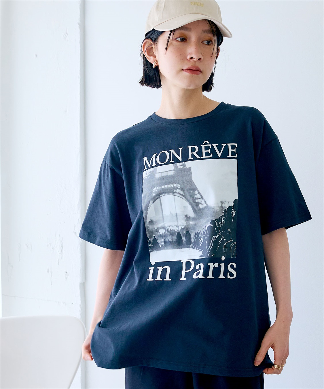 CROSS FUNCTION 《UV・接触冷感》エブ楽 フォトプリントTシャツ_sub_1