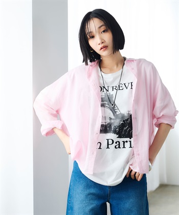 CROSS FUNCTION 《UV・接触冷感》エブ楽 フォトプリントTシャツ_subthumb_6