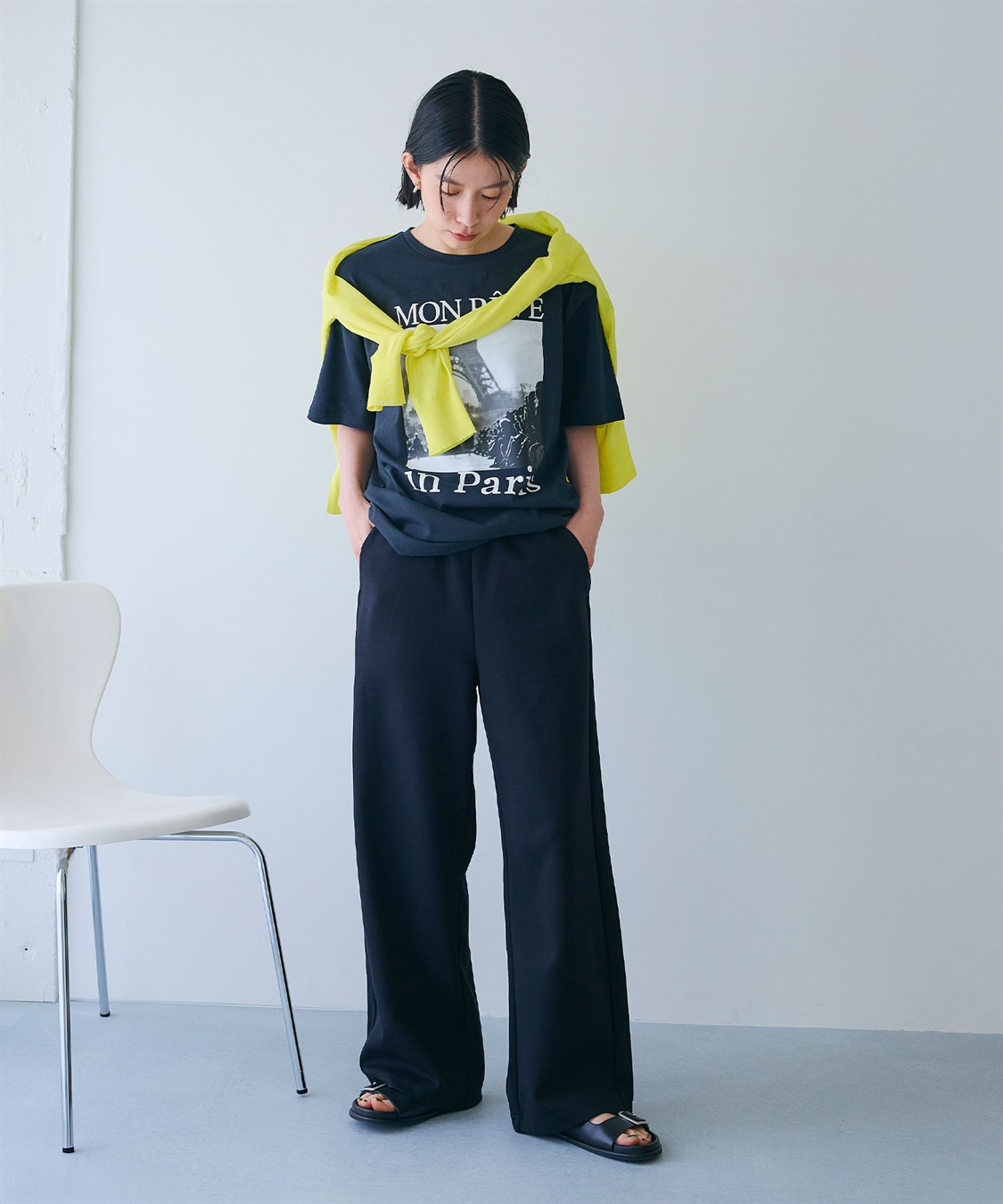 CROSS FUNCTION 《UV・接触冷感》エブ楽 ParisフォトプリントTシャツ_sub_23