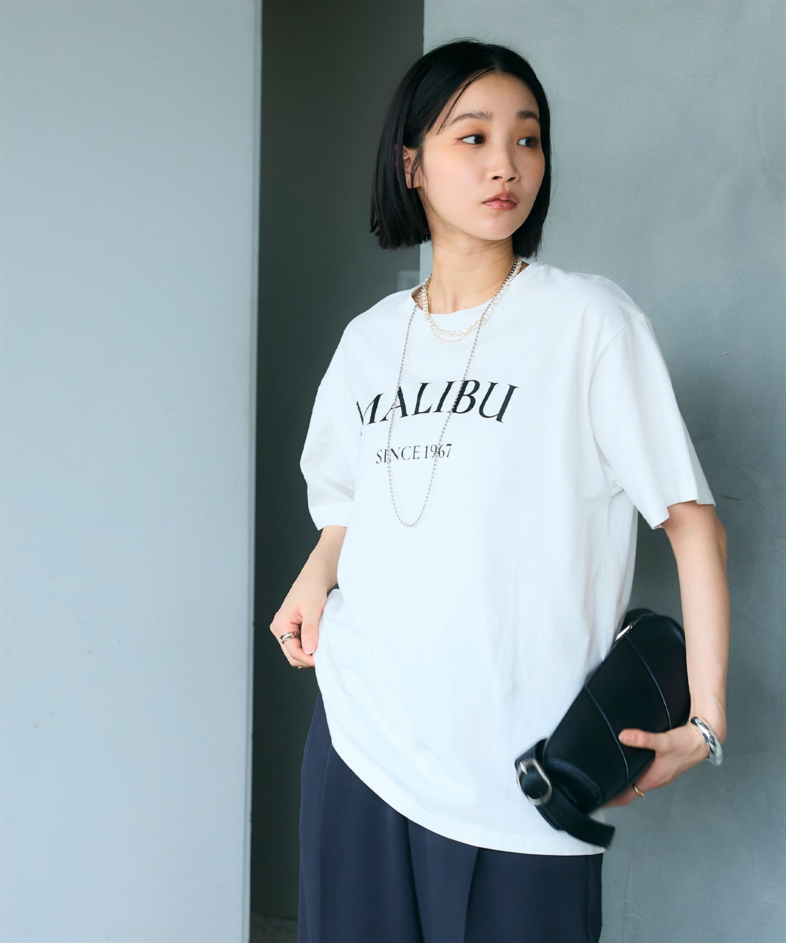 CROSS FUNCTION 《UV・接触冷感》エブ楽 MALIBUロゴデザインTシャツ_sub_3