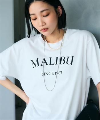 CROSS FUNCTION 《UV・接触冷感》エブ楽 MALIBUロゴデザインTシャツ_subthumb_5