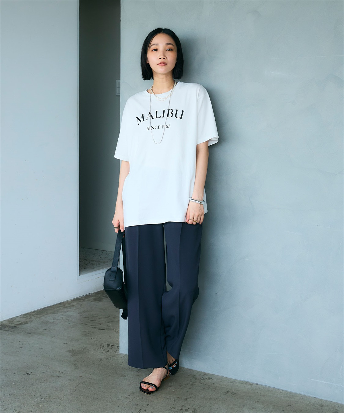 CROSS FUNCTION 《UV・接触冷感》エブ楽 MALIBUロゴデザインTシャツ_sub_7