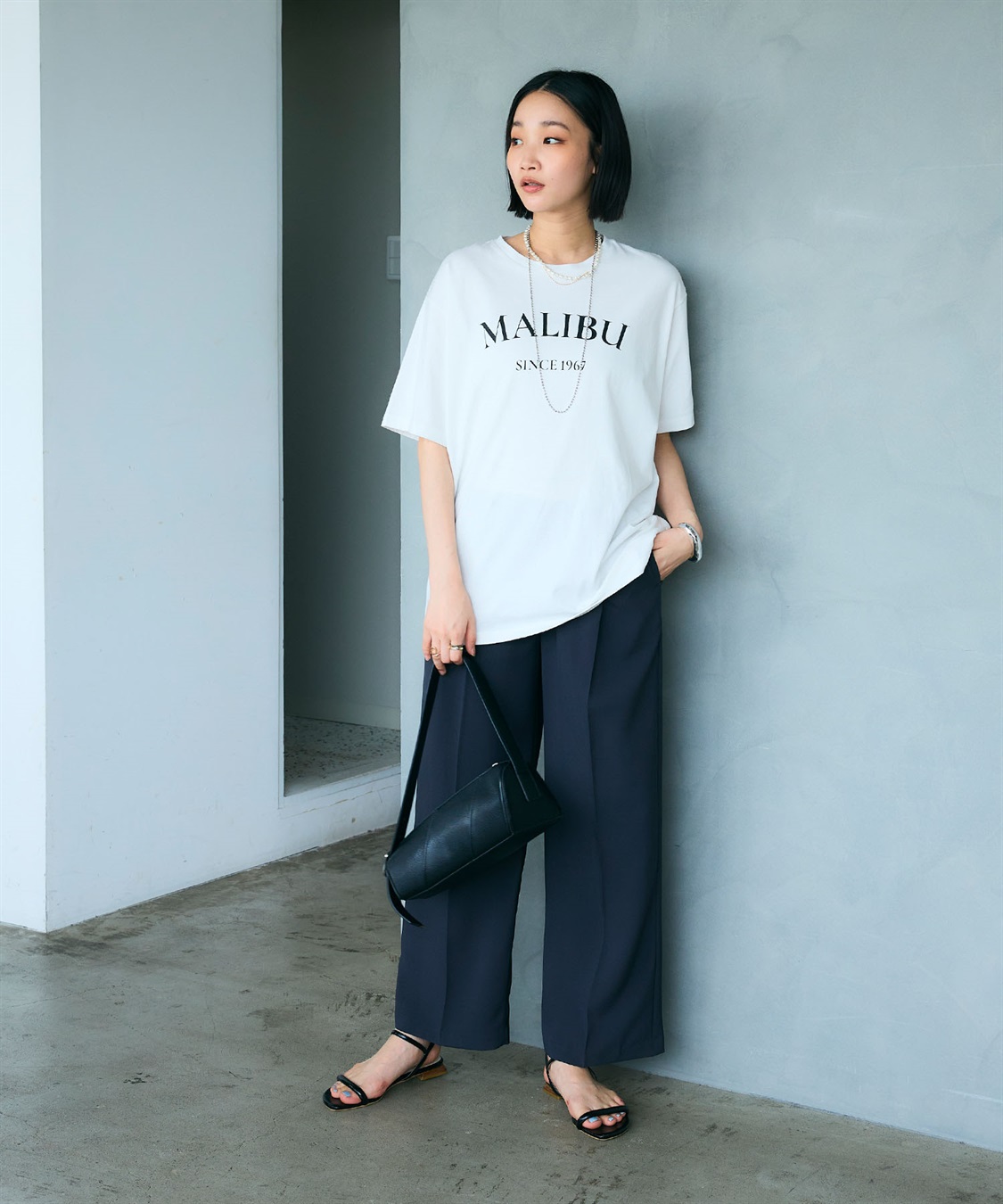CROSS FUNCTION 《UV・接触冷感》エブ楽 MALIBUロゴデザインTシャツ_sub_8