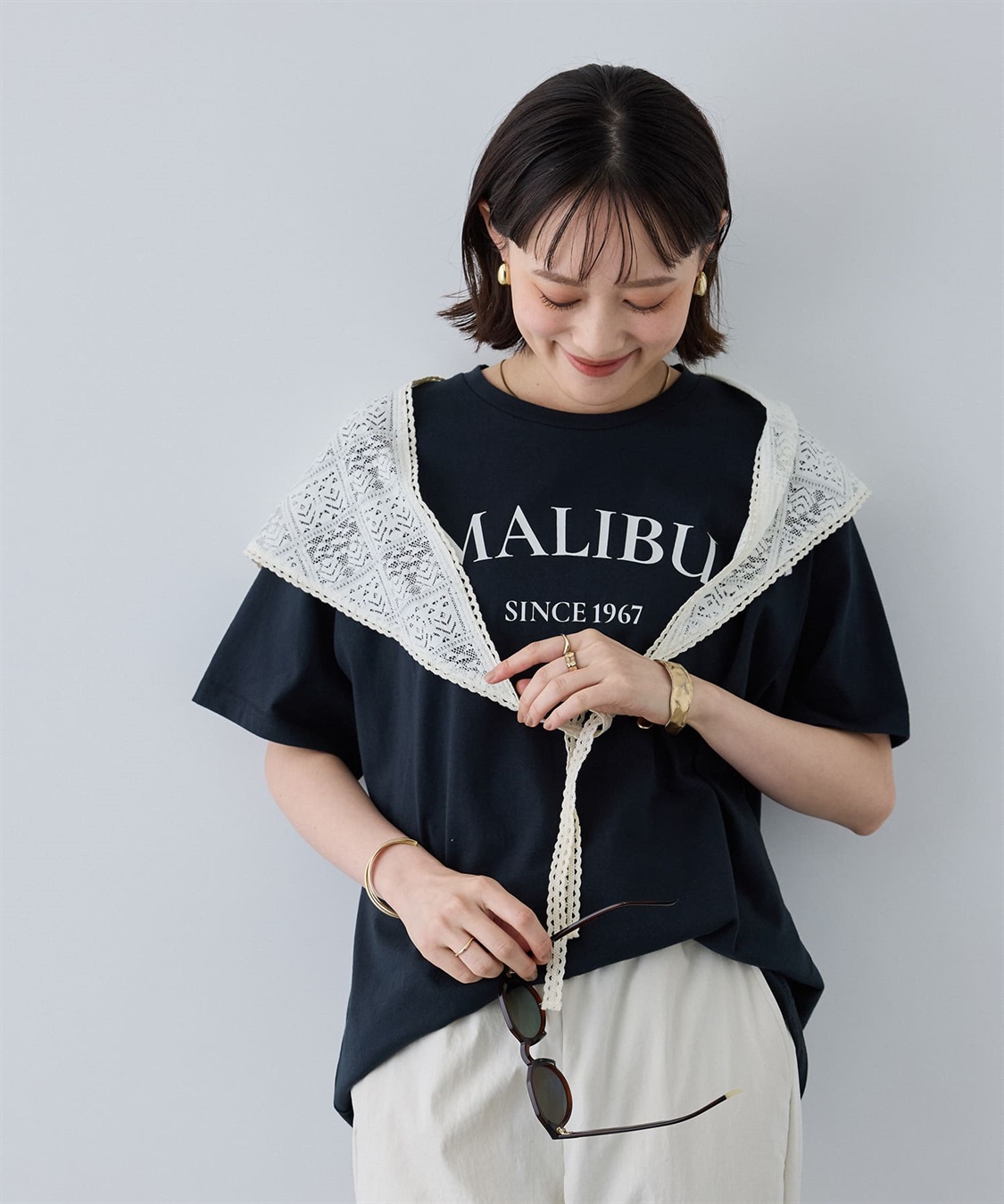 CROSS FUNCTION 《UV・接触冷感》エブ楽 MALIBUロゴデザインTシャツ_sub_13