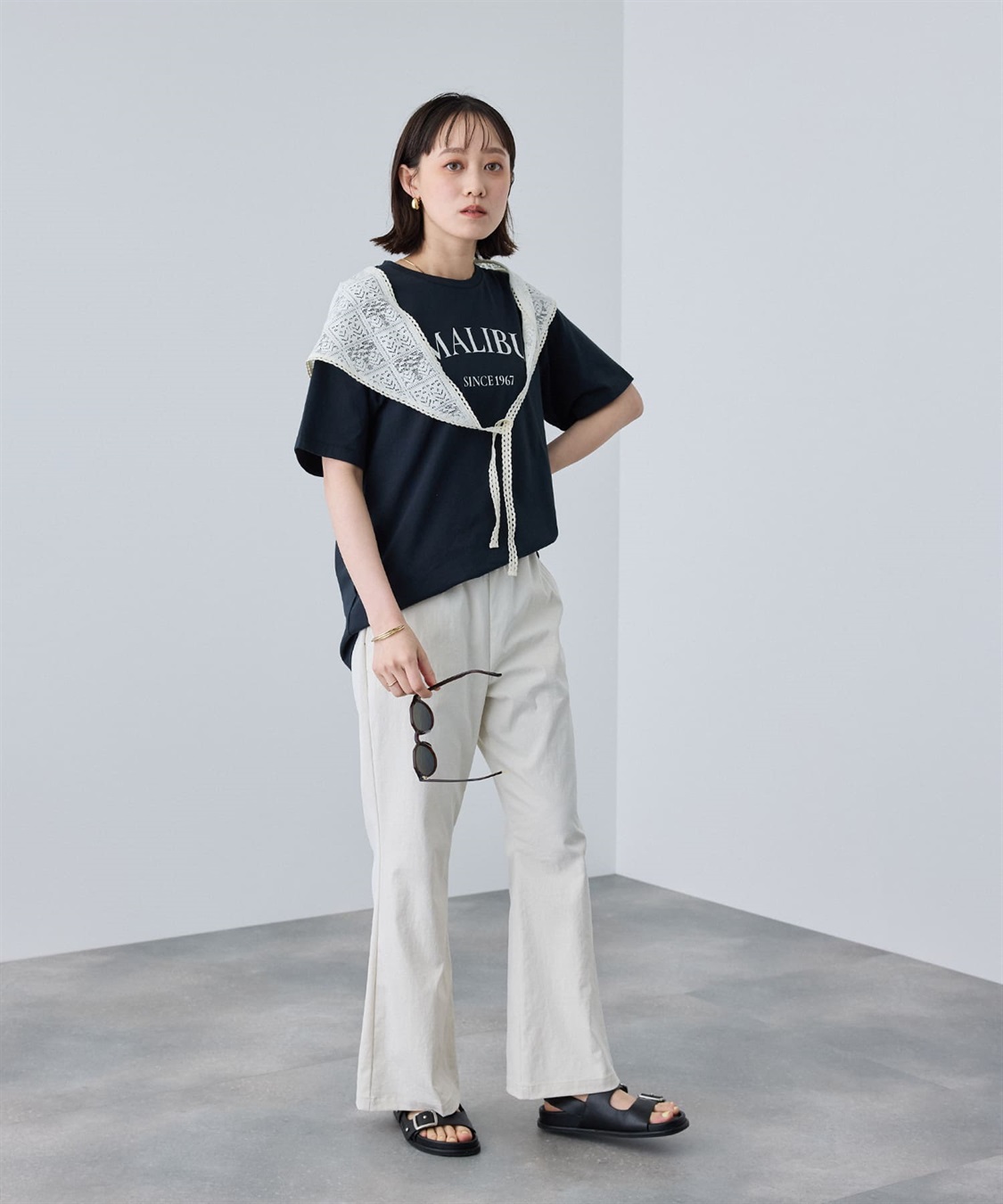 CROSS FUNCTION 《UV・接触冷感》エブ楽 MALIBUロゴデザインTシャツ_sub_16