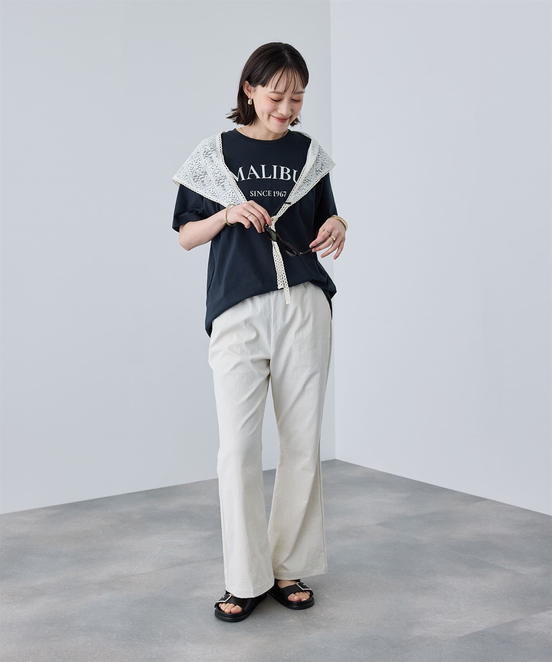 CROSS FUNCTION 《UV・接触冷感》エブ楽 MALIBUロゴデザインTシャツ_sub_17