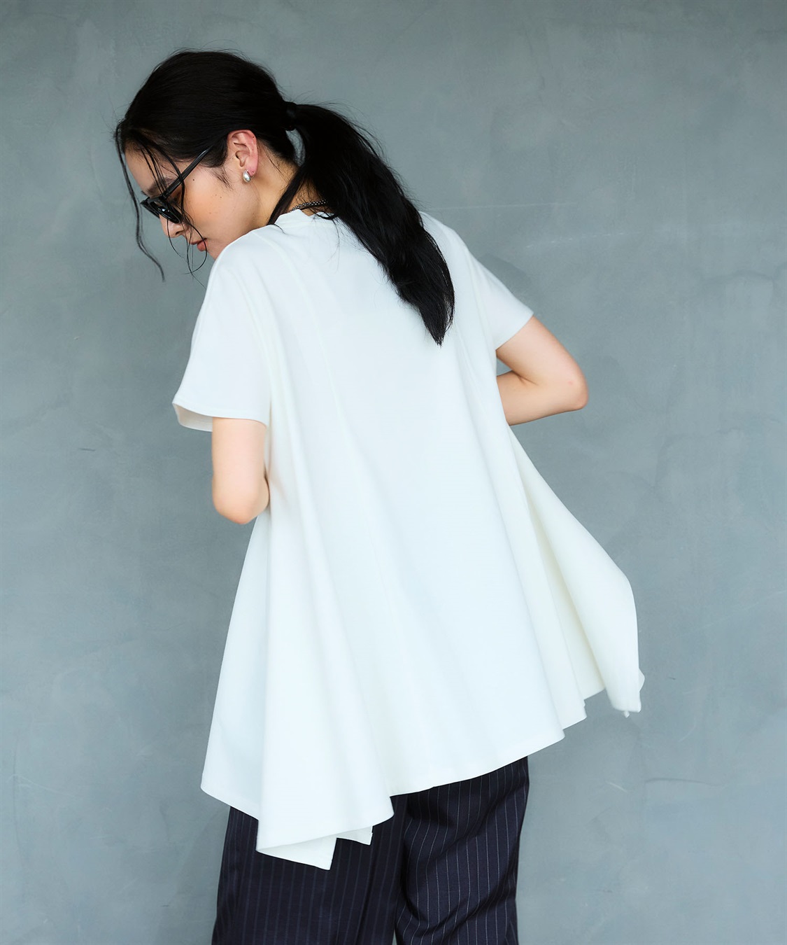 CROSS FUNCTION 《汗染み防止》エブ楽 天竺ベーシックTシャツ_sub_4