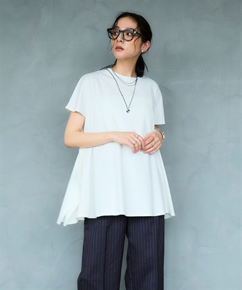 CROSS FUNCTION 《汗染み防止》エブ楽 天竺ベーシックTシャツ_subthumb_8