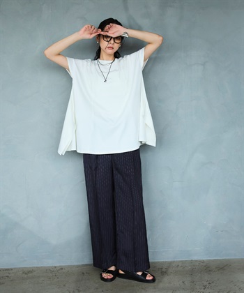 CROSS FUNCTION 《汗染み防止》エブ楽 天竺ベーシックTシャツ_subthumb_9