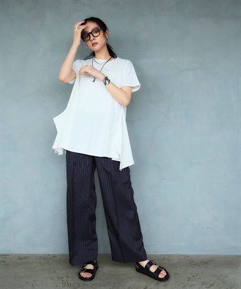 CROSS FUNCTION 《汗染み防止》エブ楽 天竺ベーシックTシャツ_subthumb_10