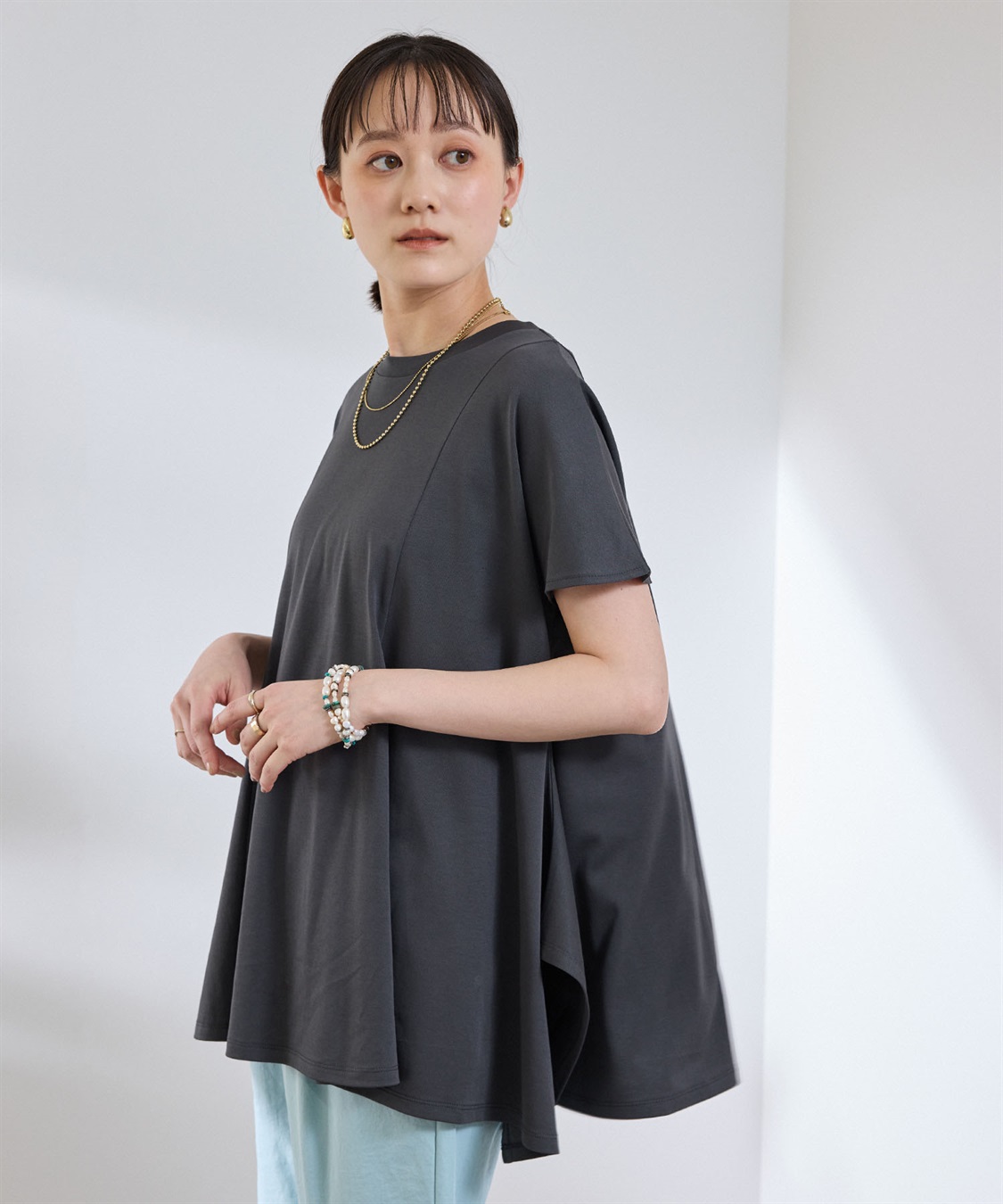 CROSS FUNCTION 《汗染み防止》エブ楽 天竺ベーシックTシャツ_sub_13