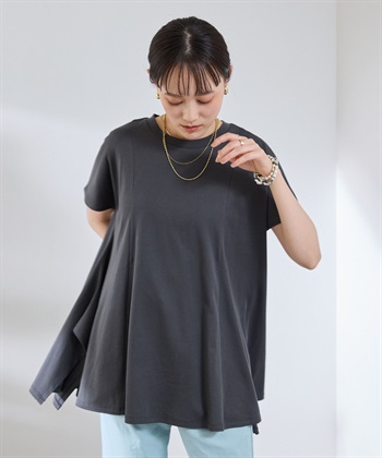 CROSS FUNCTION 《汗染み防止》エブ楽 天竺ベーシックTシャツ_subthumb_14