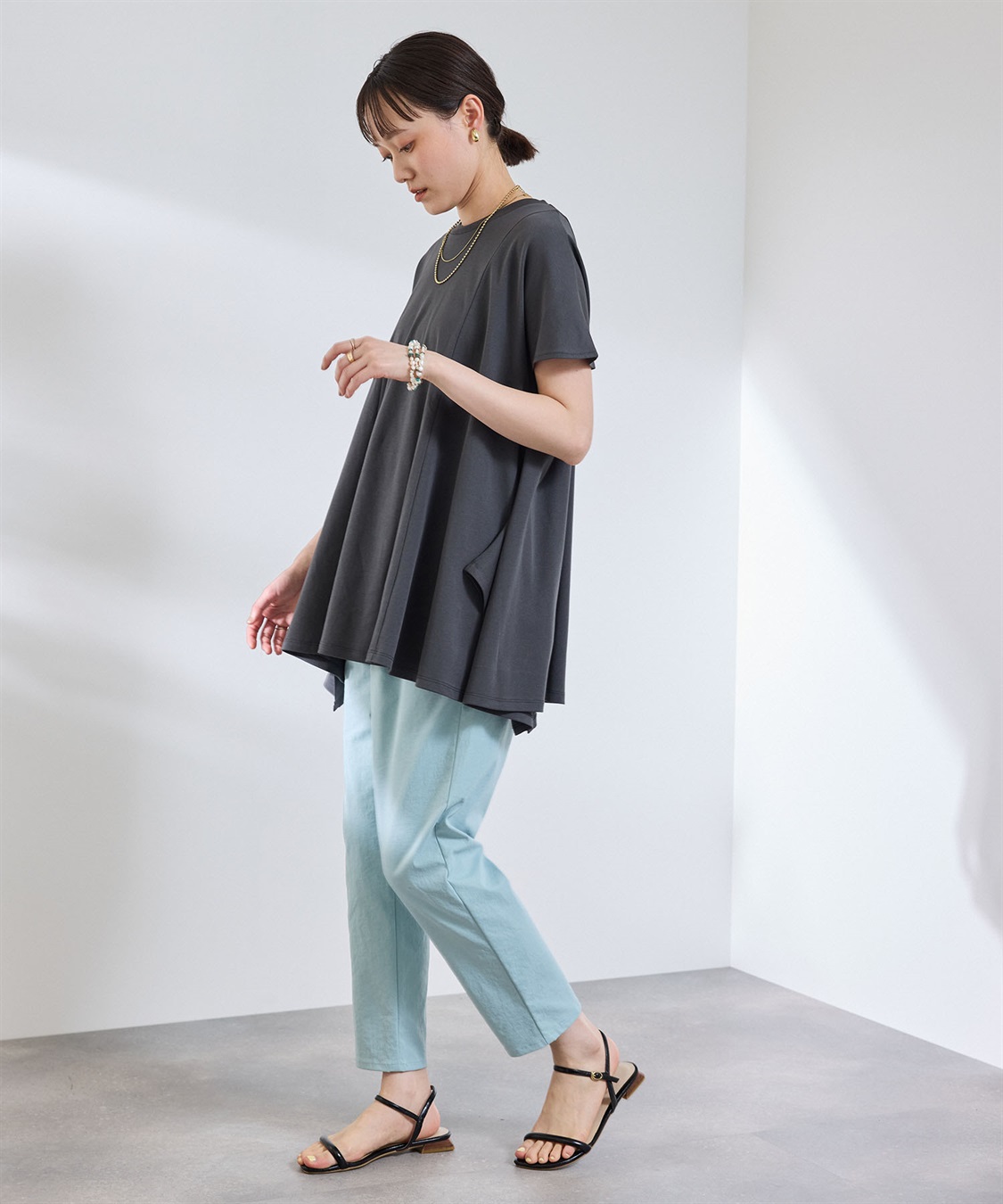 CROSS FUNCTION 《汗染み防止》エブ楽 天竺ベーシックTシャツ_sub_22