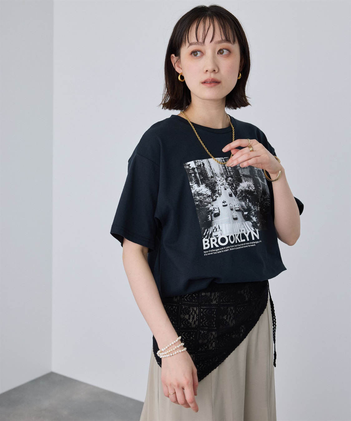 CROSS FUNCTION 《UV・接触冷感》エブ楽 BrooklynフォトプリントTシャツ_sub_7