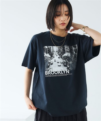 CROSS FUNCTION 《UV・接触冷感》エブ楽 BrooklynフォトプリントTシャツ_subthumb_15