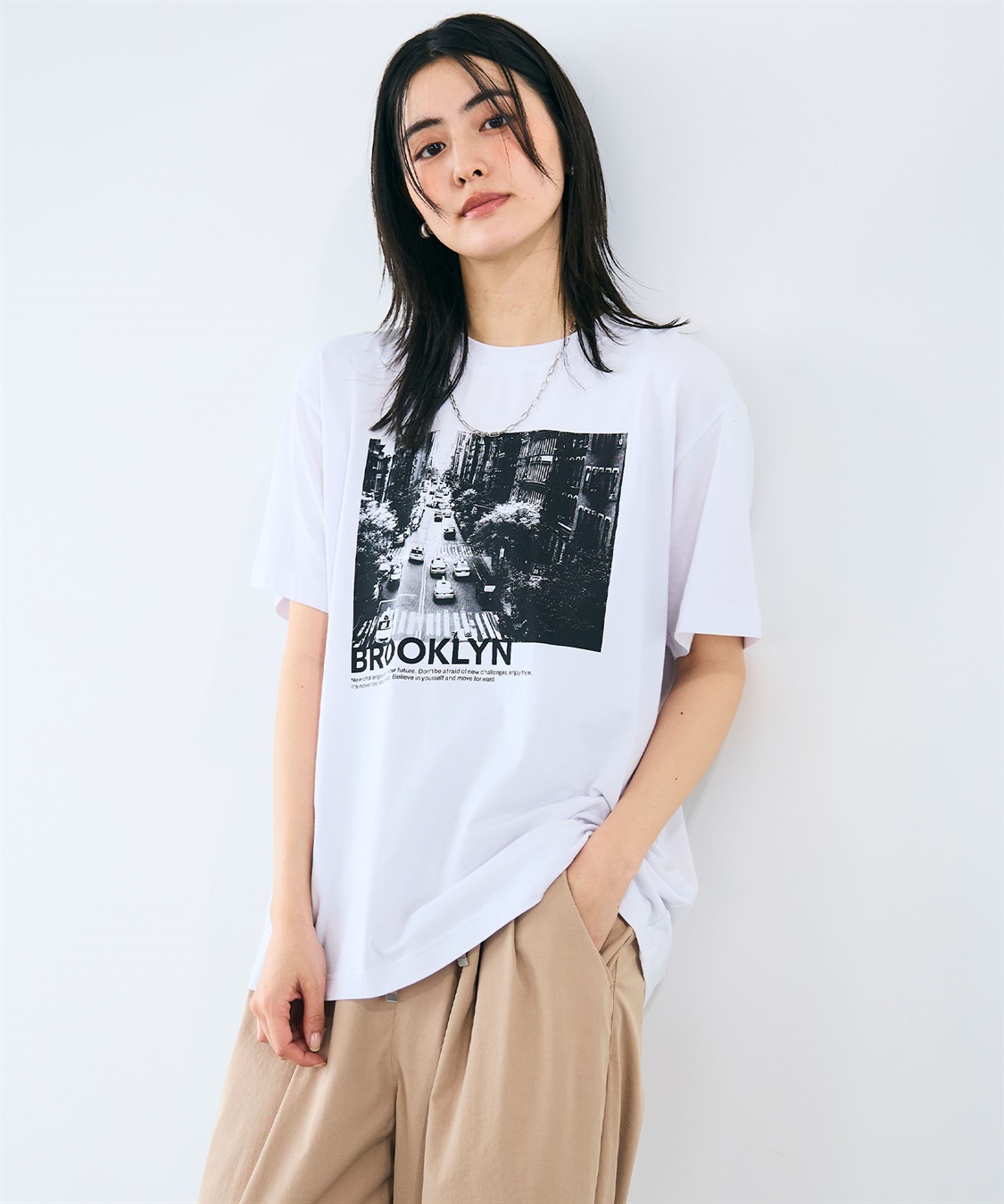 CROSS FUNCTION 《UV・接触冷感》エブ楽 BrooklynフォトプリントTシャツ_sub_20