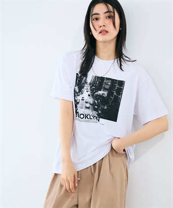 CROSS FUNCTION 《UV・接触冷感》エブ楽 BrooklynフォトプリントTシャツ_subthumb_21