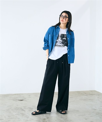 CROSS FUNCTION 《UV・接触冷感》エブ楽 BrooklynフォトプリントTシャツ_subthumb_26