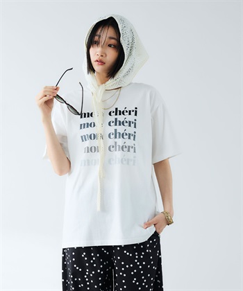 CROSS FUNCTION 《UV・接触冷感》エブ楽 ロゴプリントTシャツ_subthumb_3