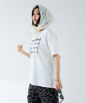CROSS FUNCTION 《UV・接触冷感》エブ楽 ロゴプリントTシャツ_subthumb_5