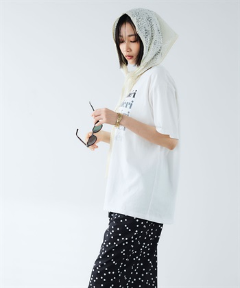 CROSS FUNCTION 《UV・接触冷感》エブ楽 ロゴプリントTシャツ_subthumb_6