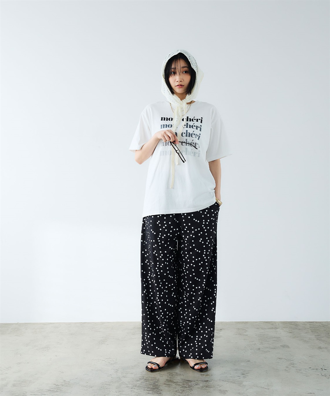 CROSS FUNCTION 《UV・接触冷感》エブ楽 ロゴプリントTシャツ_sub_8